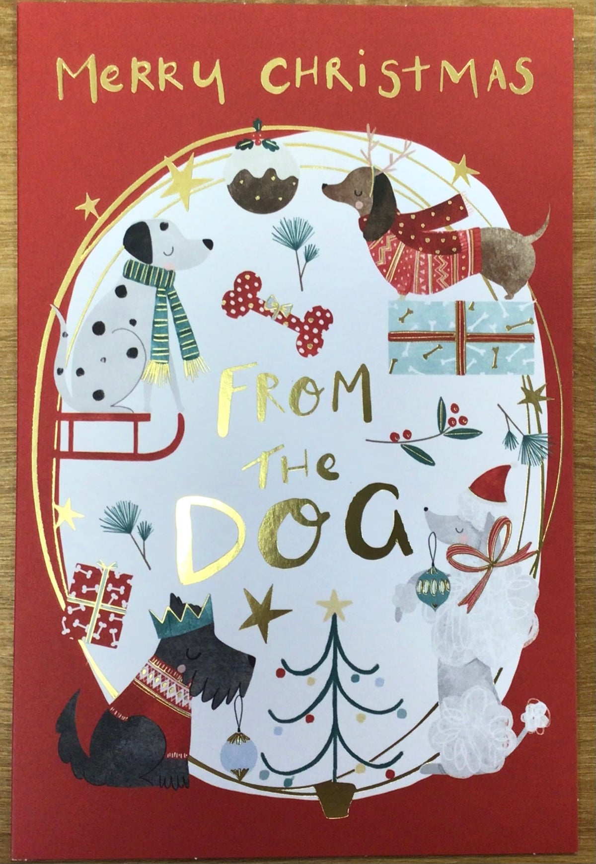 From The Dog Christmas Card - Words N' Wishes
