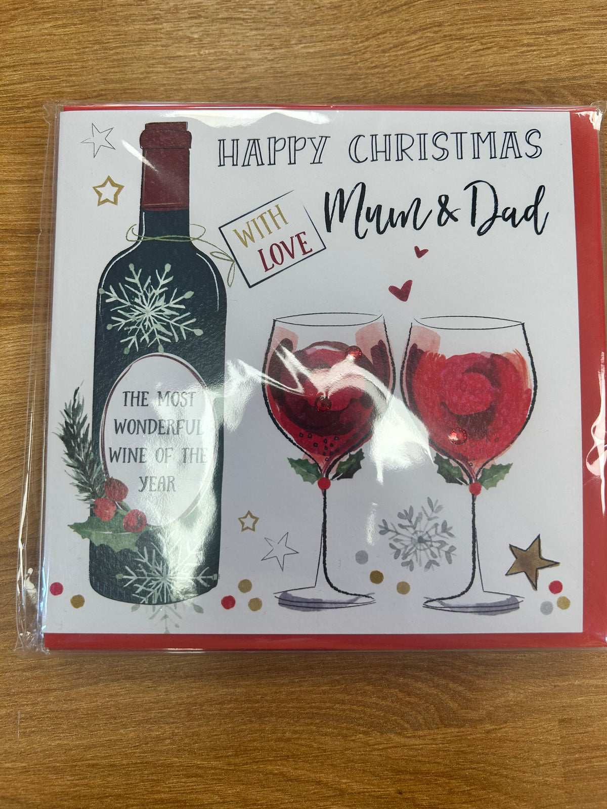 Mum & Dad Christmas Card