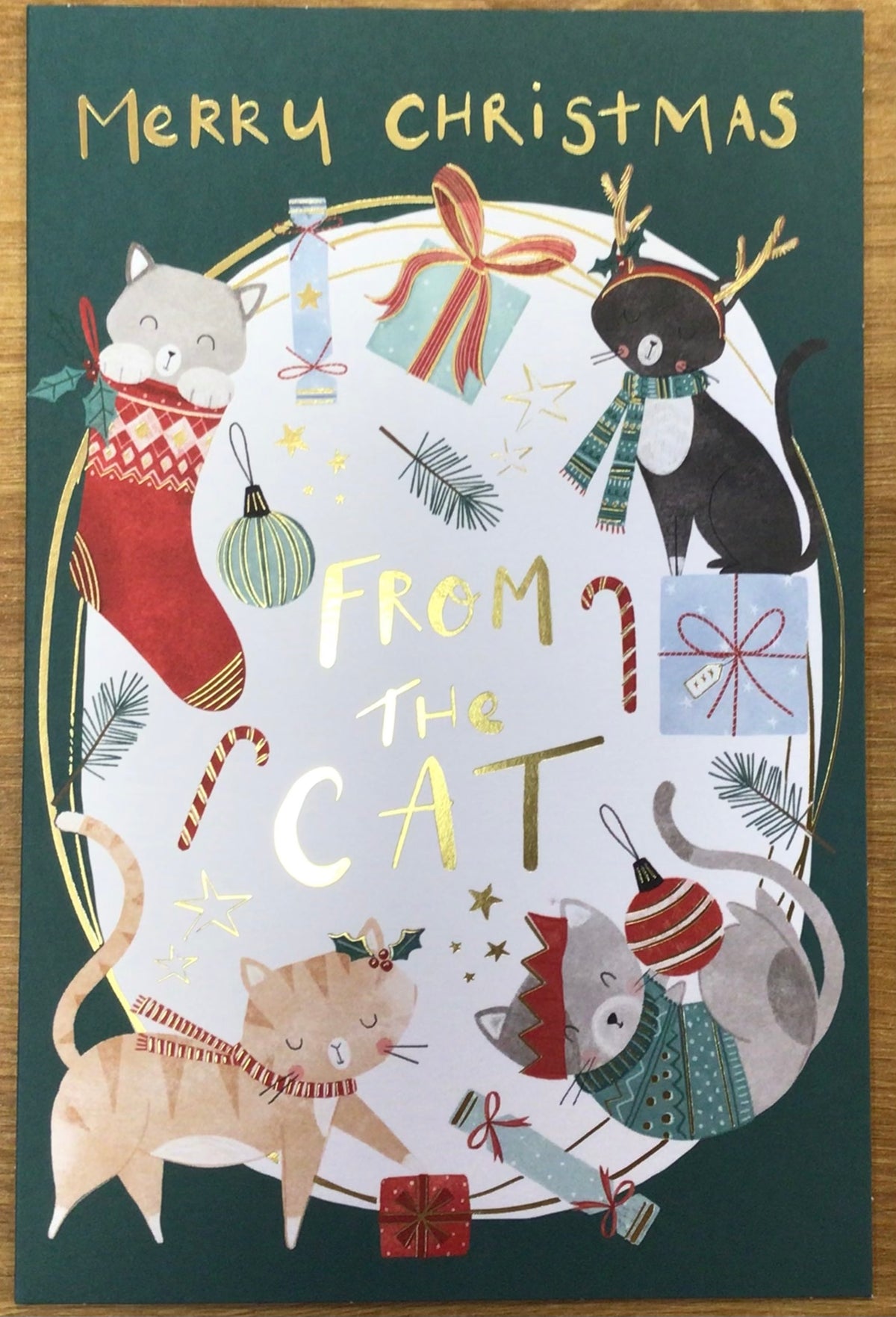 From The Cat Christmas Card - Words N' Wishes