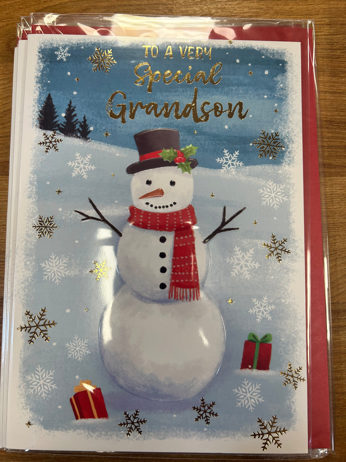 Grandson Christmas Card