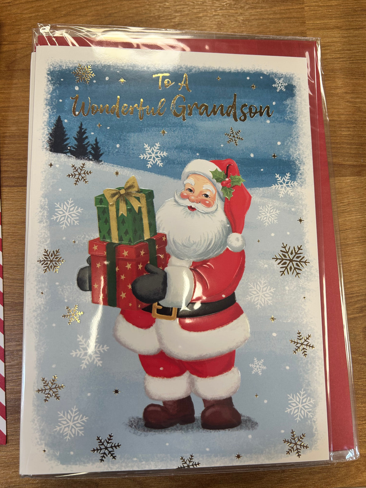 Grandson Christmas Card