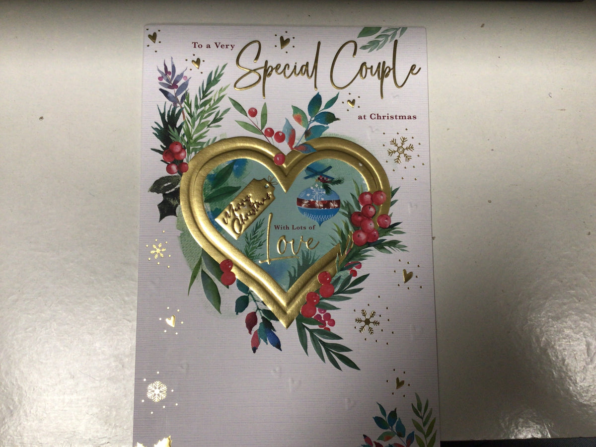 Special Couple Christmas Card - Words N' Wishes