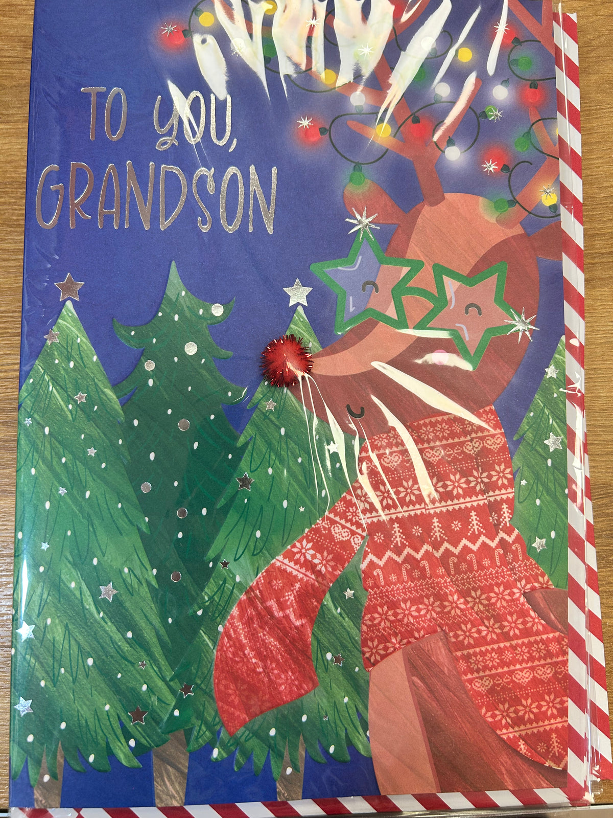 Grandson Christmas Card
