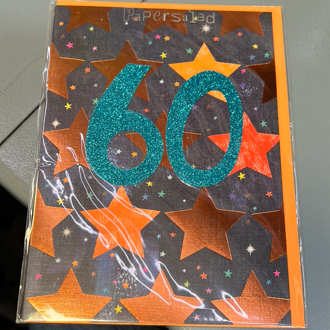 60 Birthday Card - Papersalad