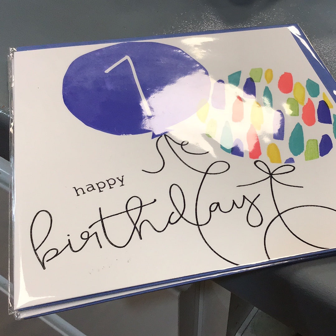1st birthday card Rossana Rossi