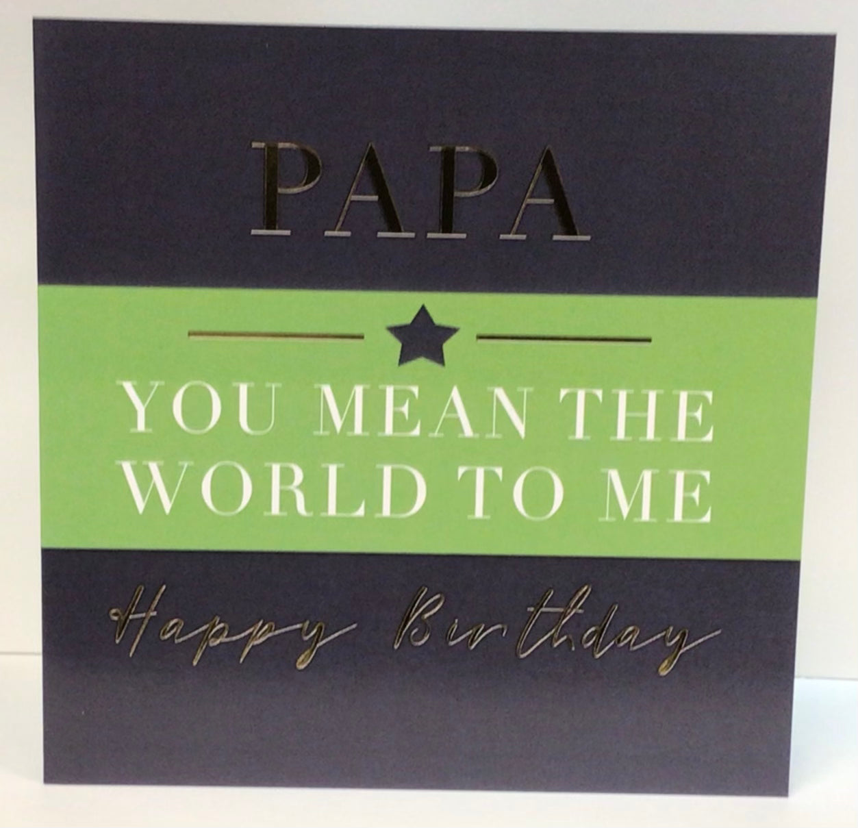 Papa Birthday Card - H&G