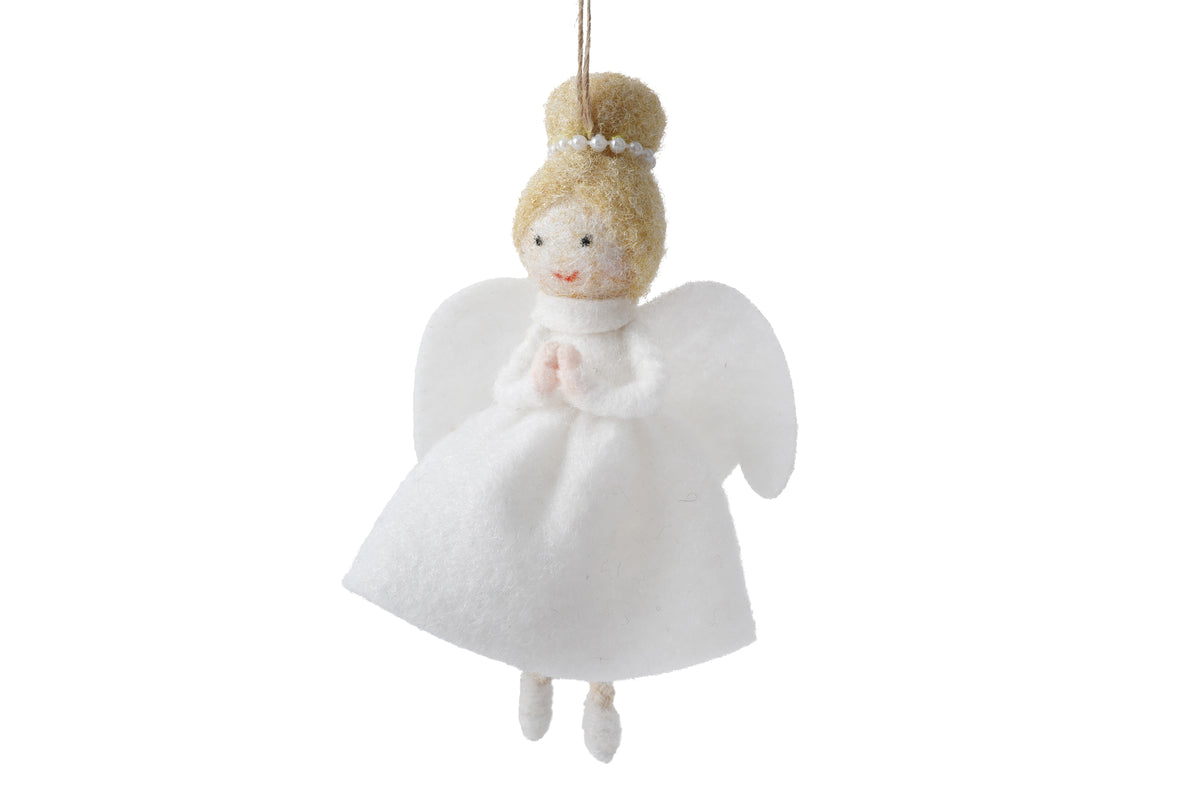 Felt Angel Christmas Tree Hanging Decoration