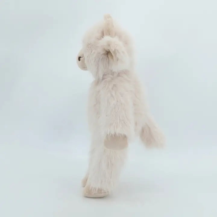 Beige Highland Cow Plush Soft Toy 26cm - Jomanda