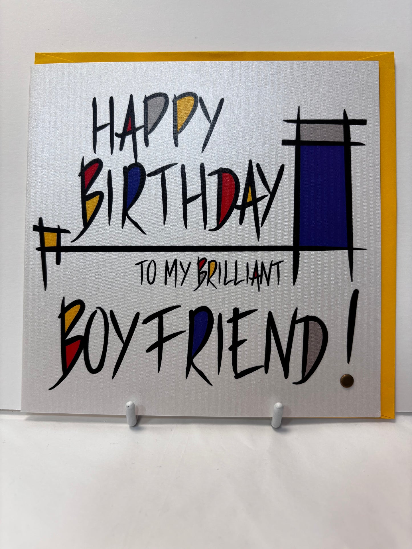 Boyfriend card handcrafted card company
