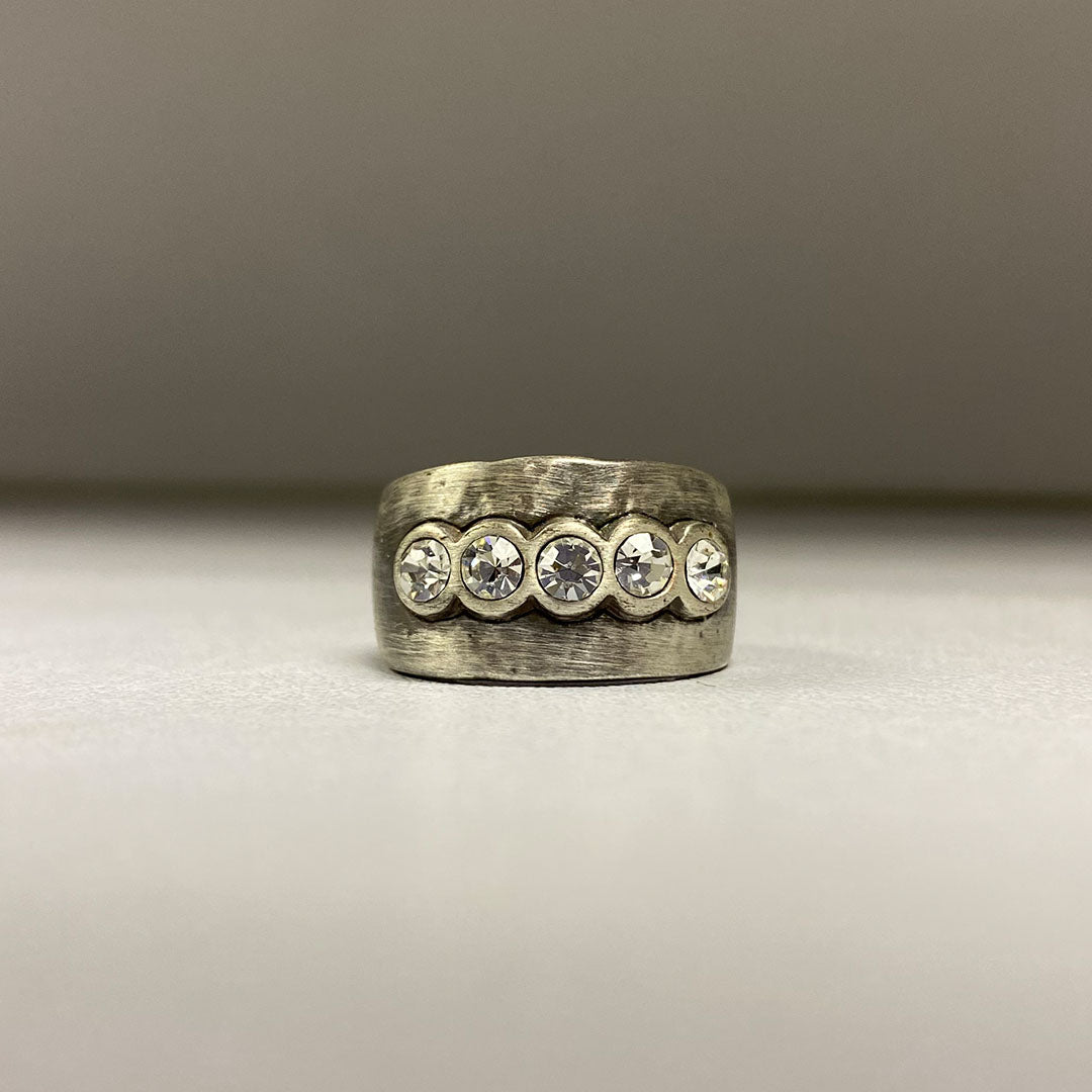 Chunky Ring with Gemstones