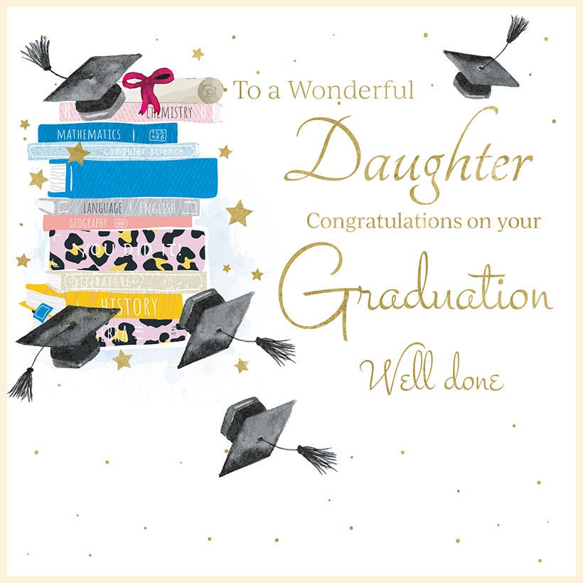 Blossom Daughter Graduation Card
