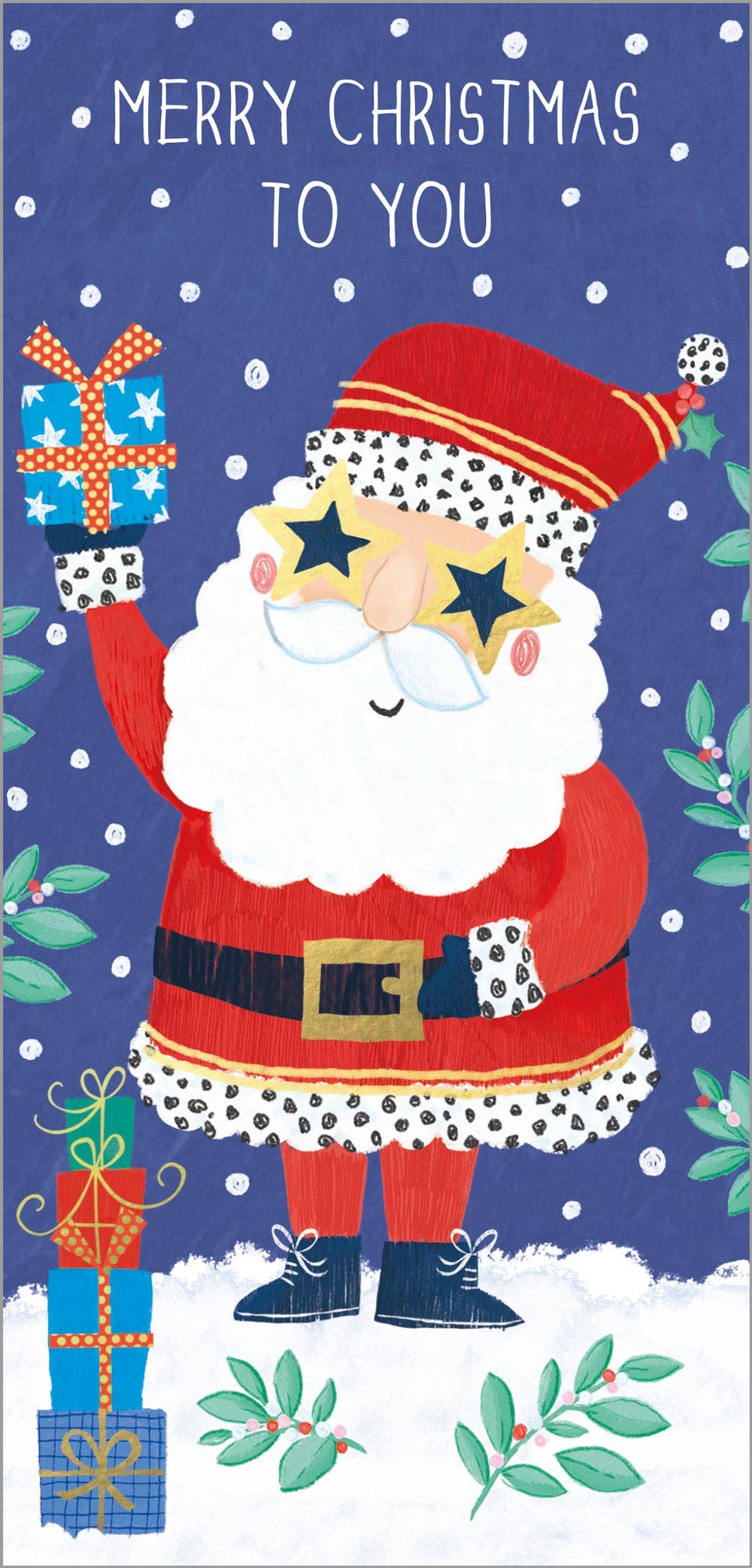 Christmas Money Wallet Card - Father Christmas
