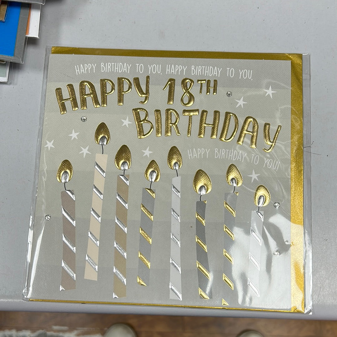 18th Birthday Card