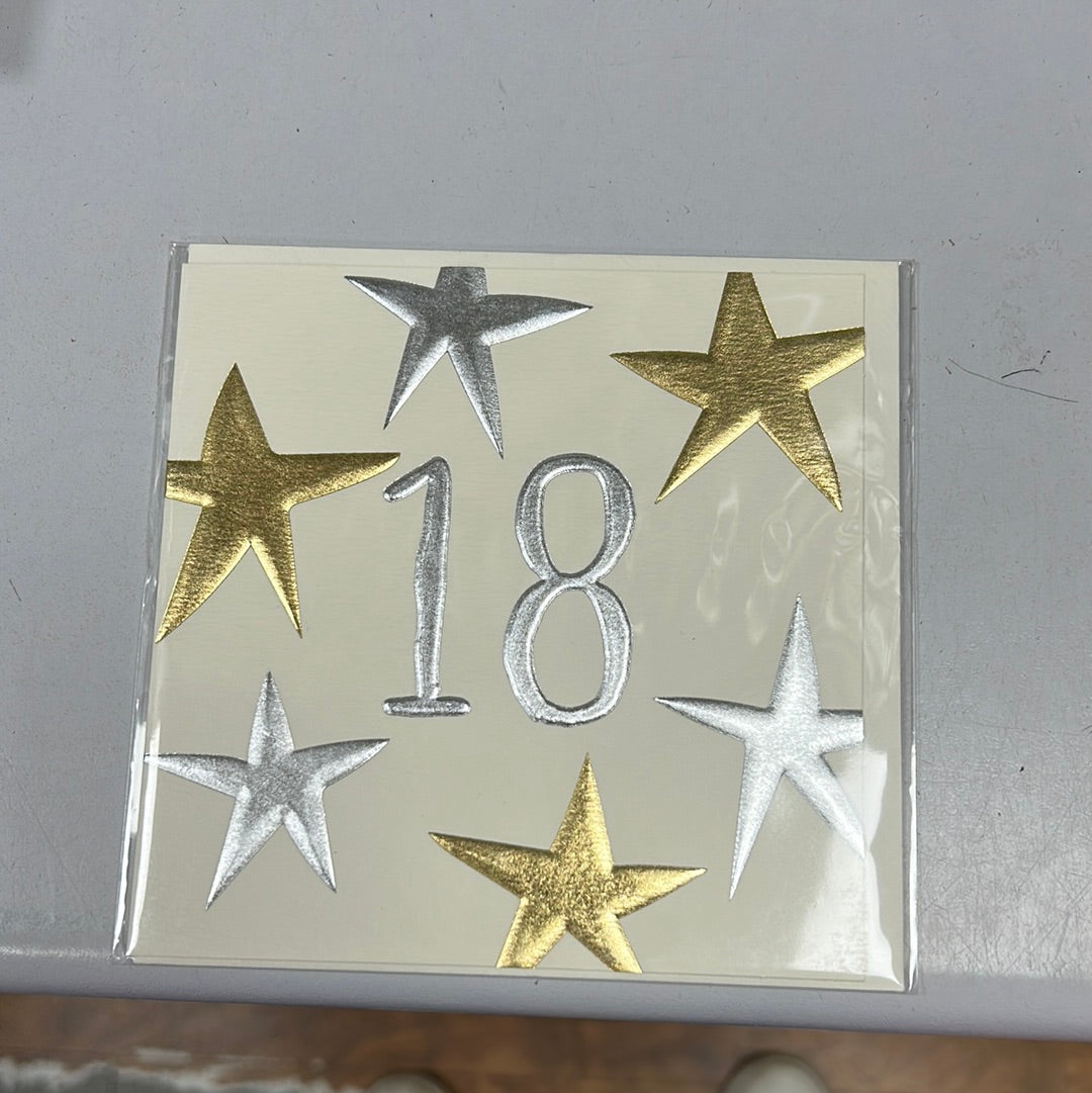 18th Birthday Card