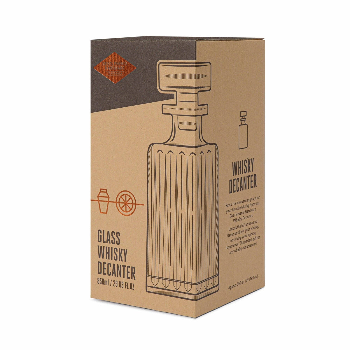 Gentlemen's Hardware Whisky Decanter
