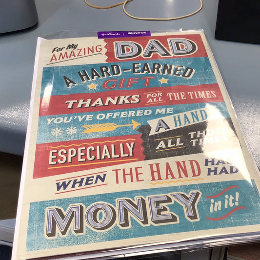 Dad birthday card hallmark