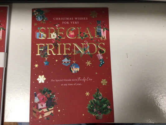 Special Friends Christmas Card - Words N' Wishes