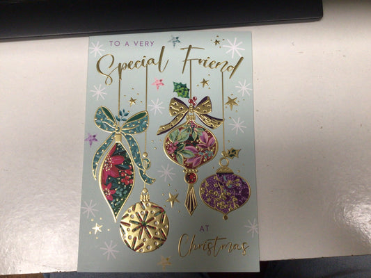 Friend Christmas Card - Words N' Wishes