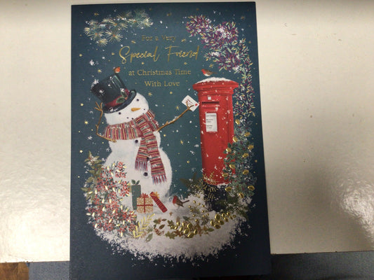 Special Friend Christmas Card - Words N' Wishes