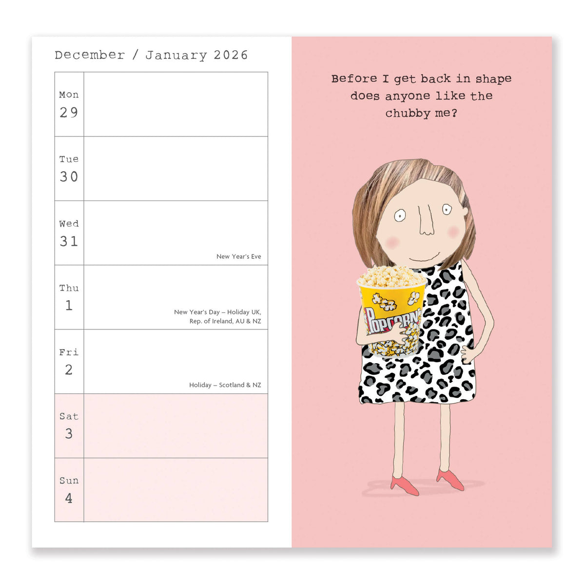 Rosie Made a Thing Slim 2026 Diary