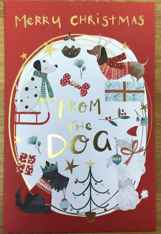 From The Dog Christmas Card - Words N' Wishes