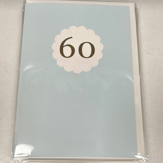 60th birthday card - Megan Claire
