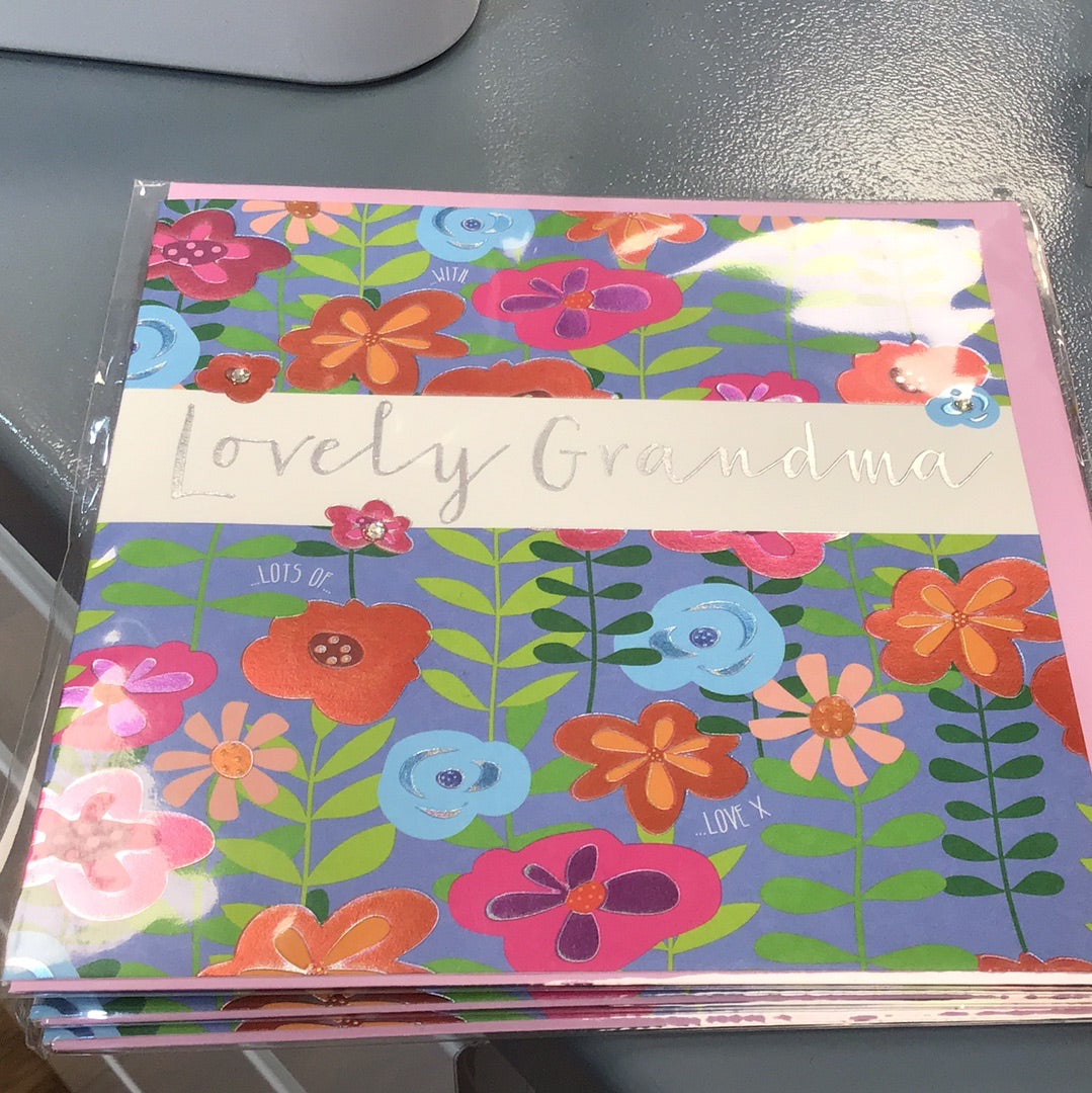 Grandma birthday card WJB