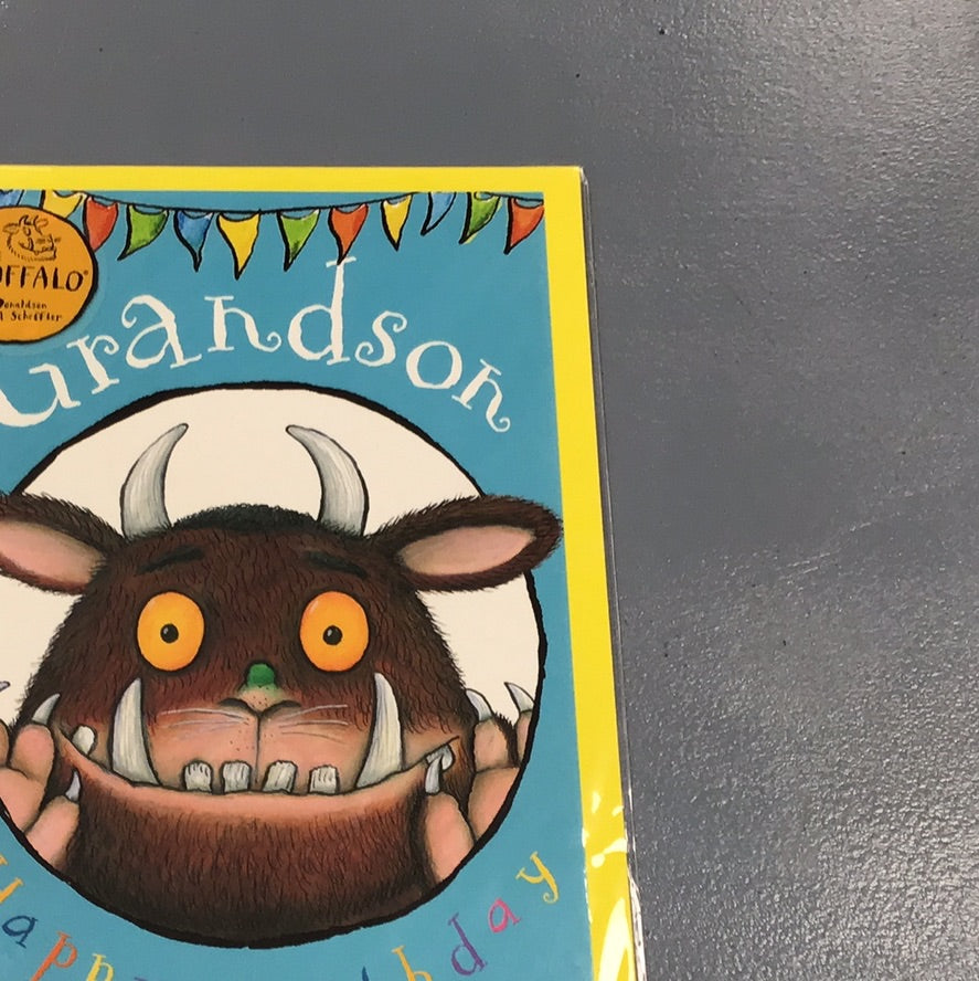 Grandson Birthday Card - Woodmansterne