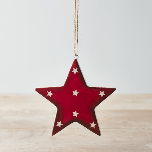 Red Star Hanging Decoration
