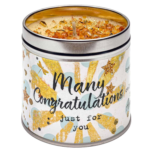 Many Congratulations Candle - Best Kept Secrets