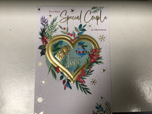 Special Couple Christmas Card - Words N' Wishes
