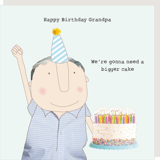 Grandpa Birthday Card - Rosie Made A Thing