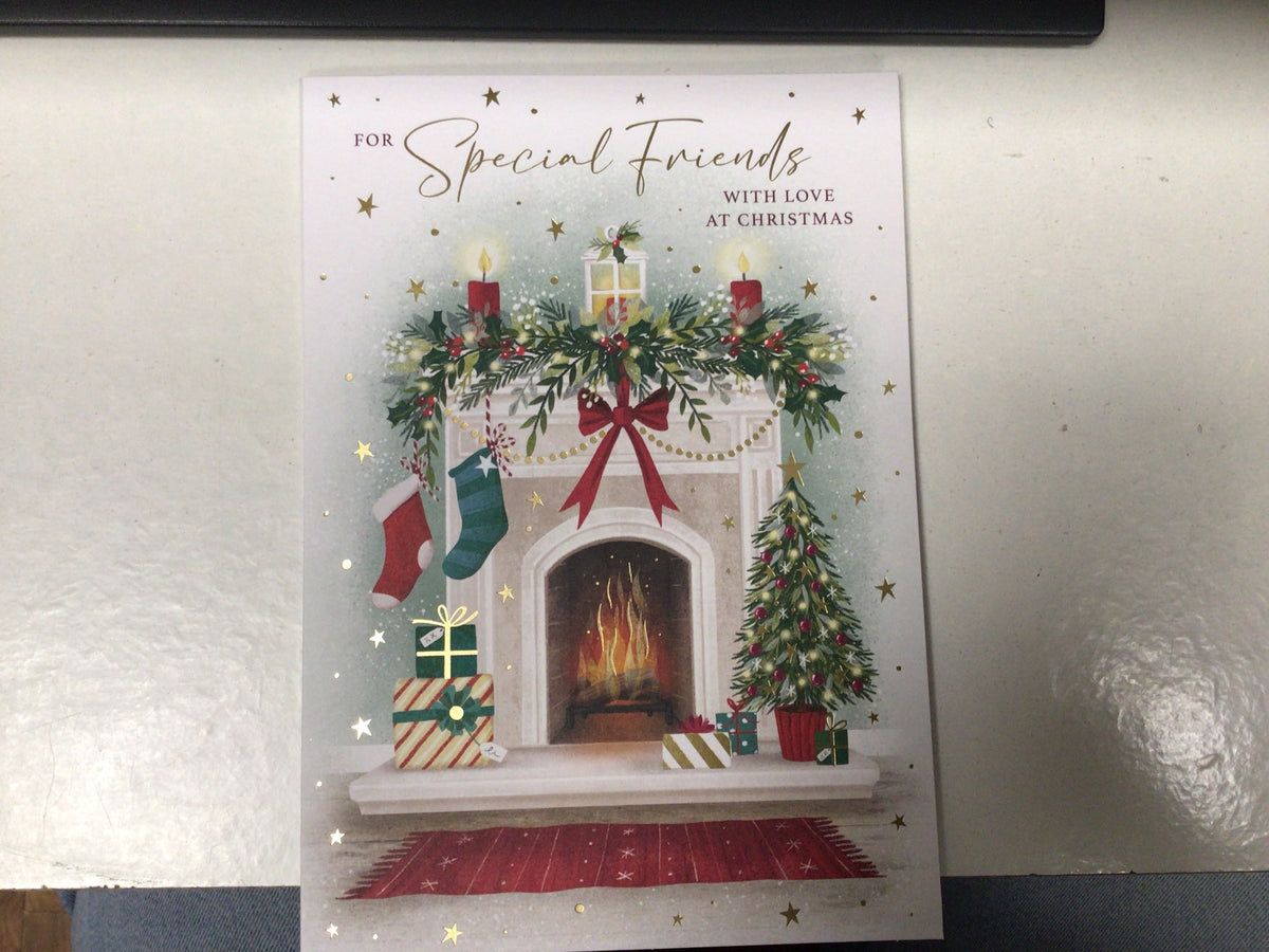 Friends Christmas Card - Words N' Wishes
