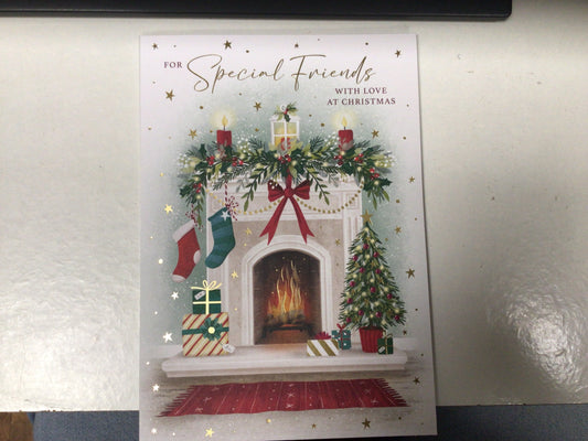Friends Christmas Card - Words N' Wishes