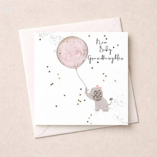 New Baby Card - Baby Granddaughter