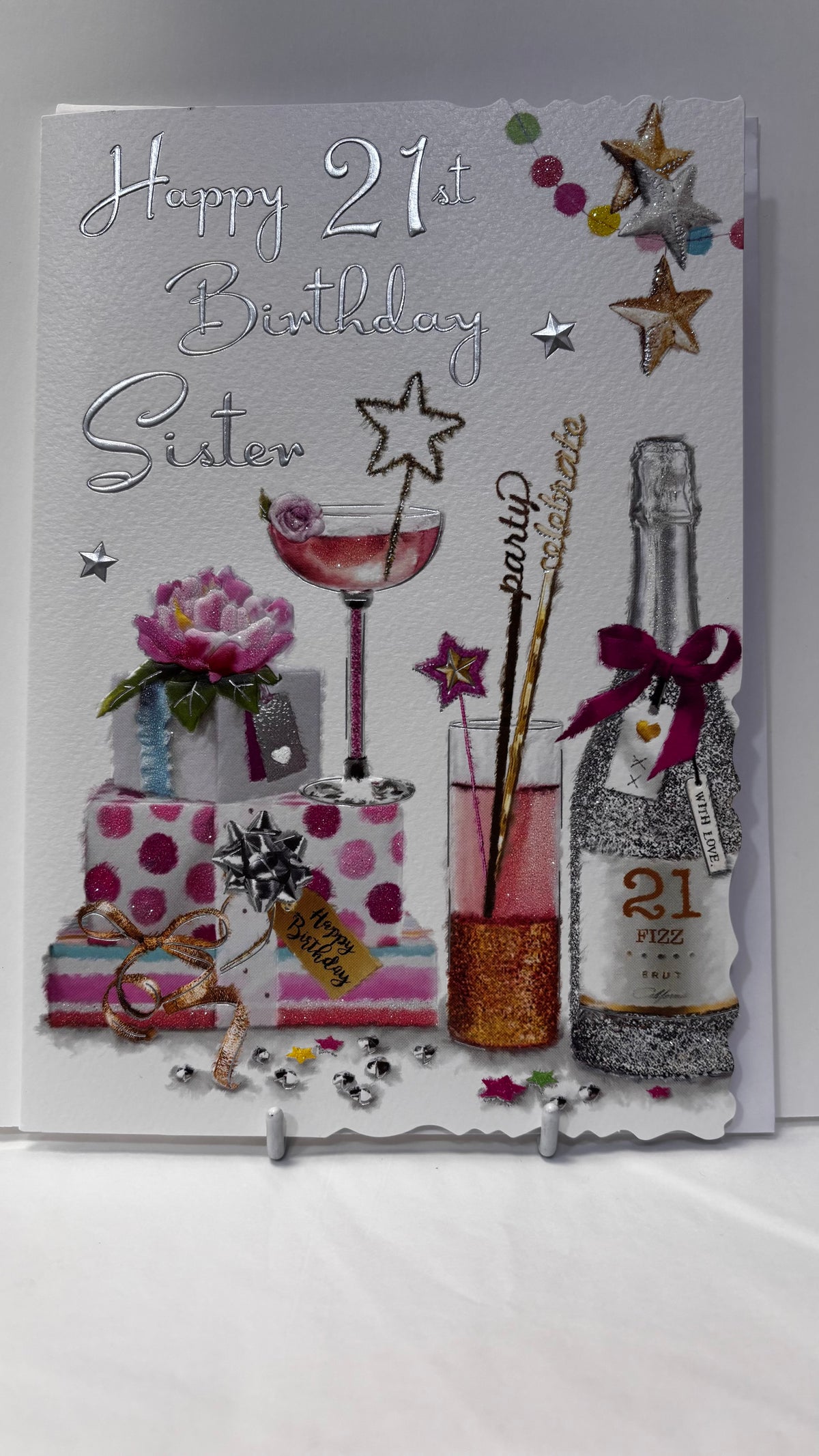 21st Sister Birthday Card - JJ