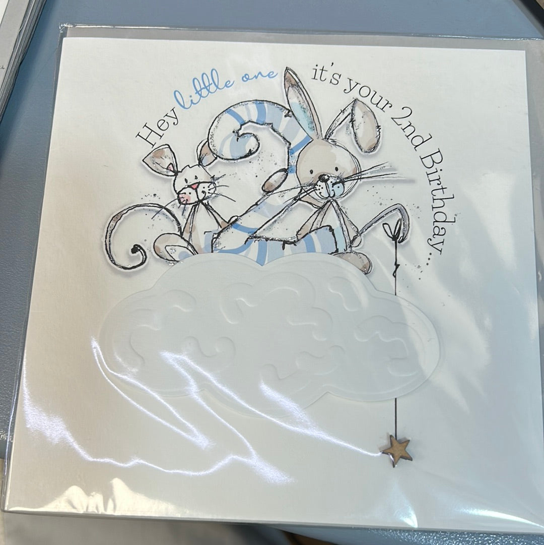 2nd Birthday Card - Tracey Russell