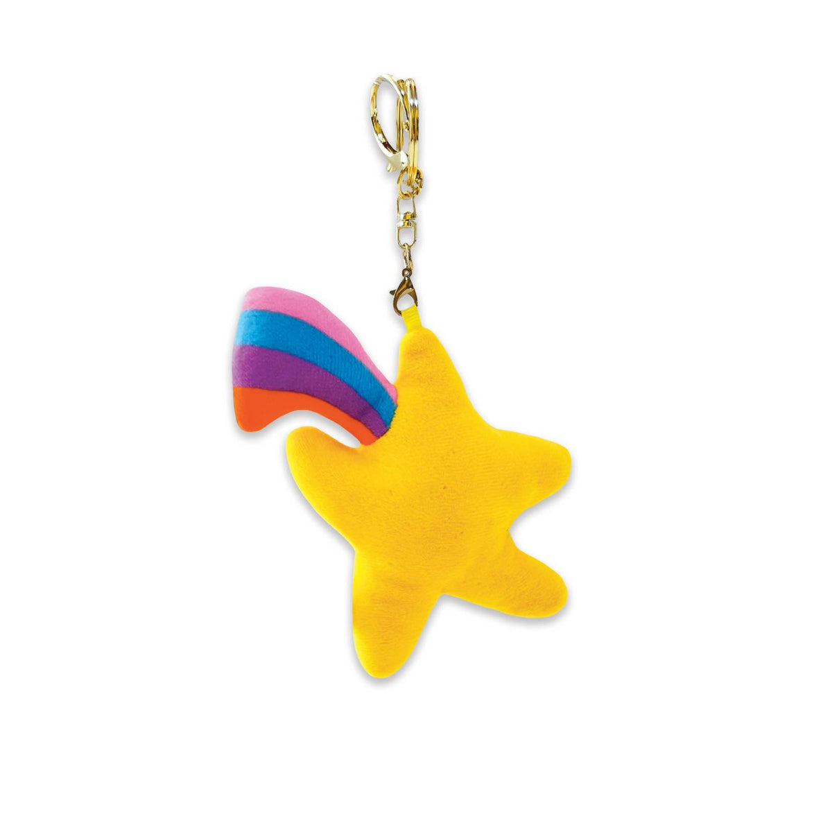 Plush Bag Charms - Star/Rainbow