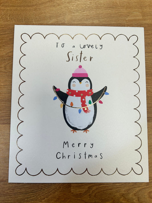 Sister Christmas Card