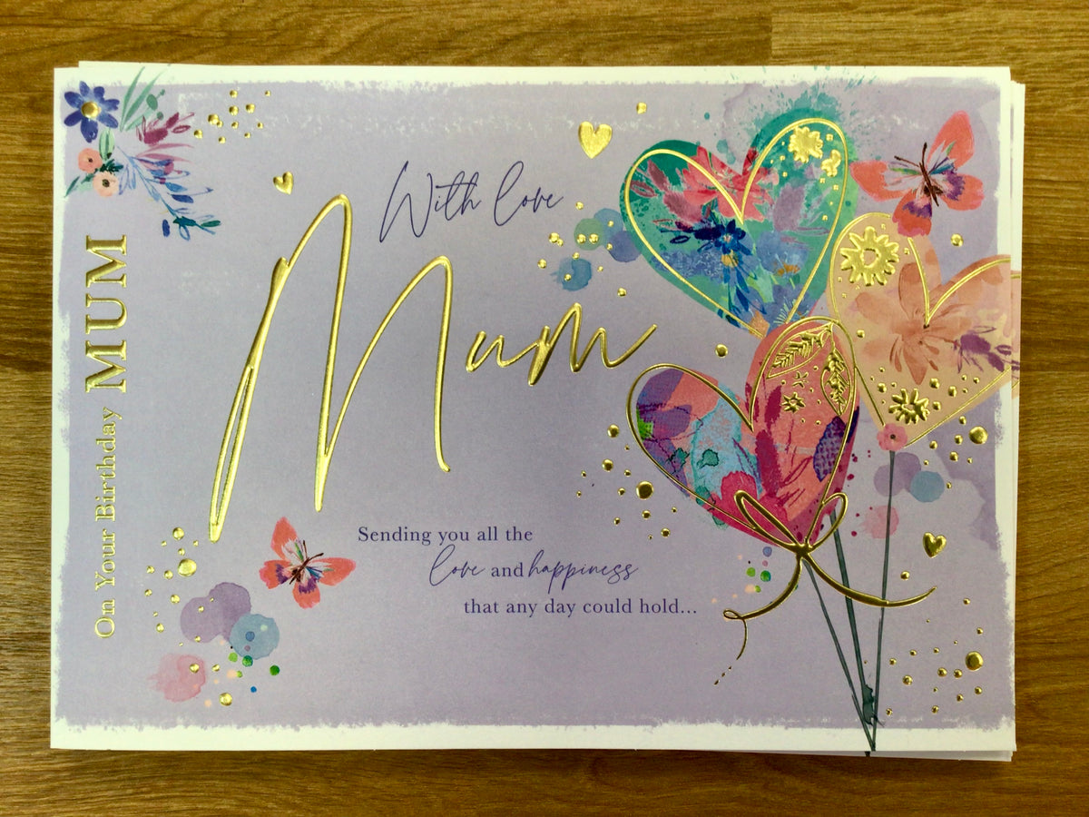 Mum Birthday Card - Words 'n' Wishes