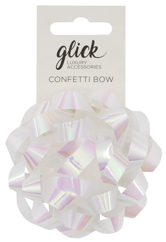 Bow Irridescent White