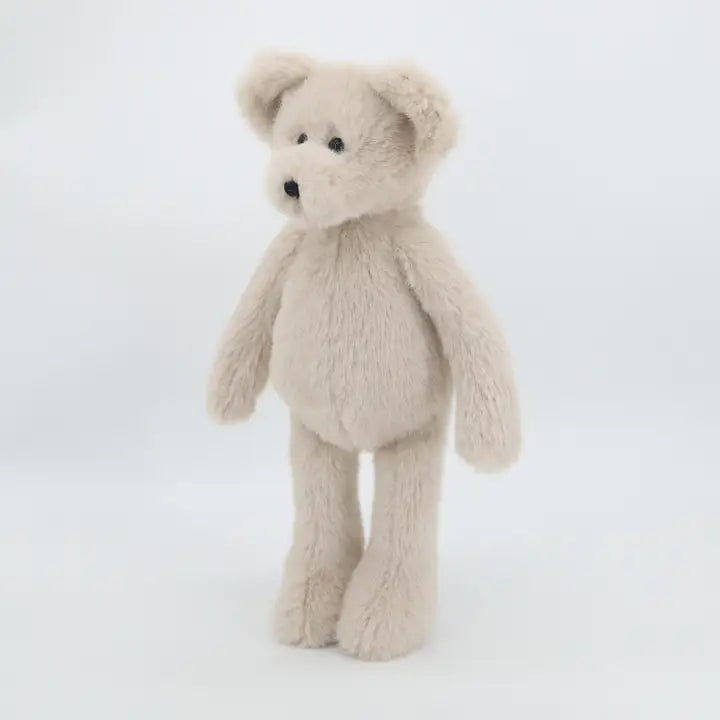 Beige Dingle Dangle Bear Plush Soft Toy 24cm - Jomanda