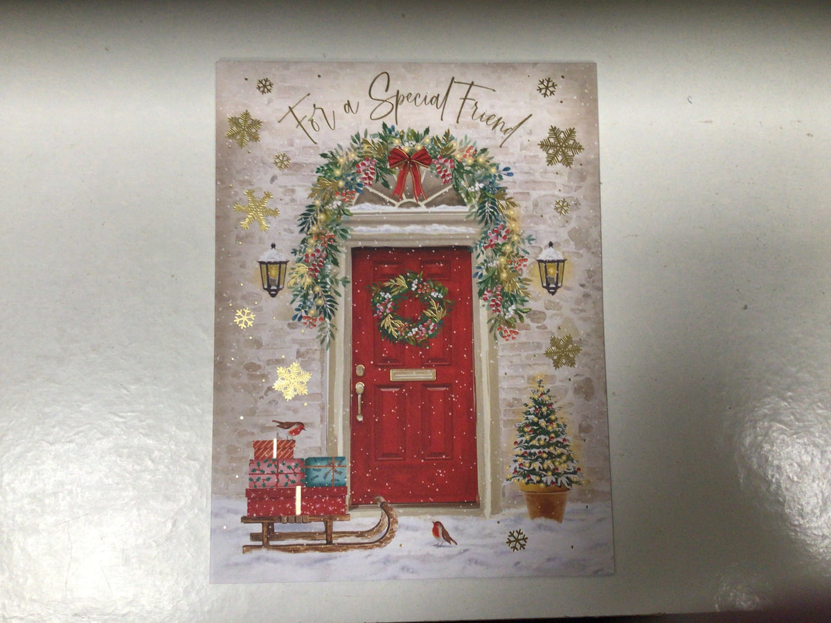 Friend Christmas Card - Words N' Wishes