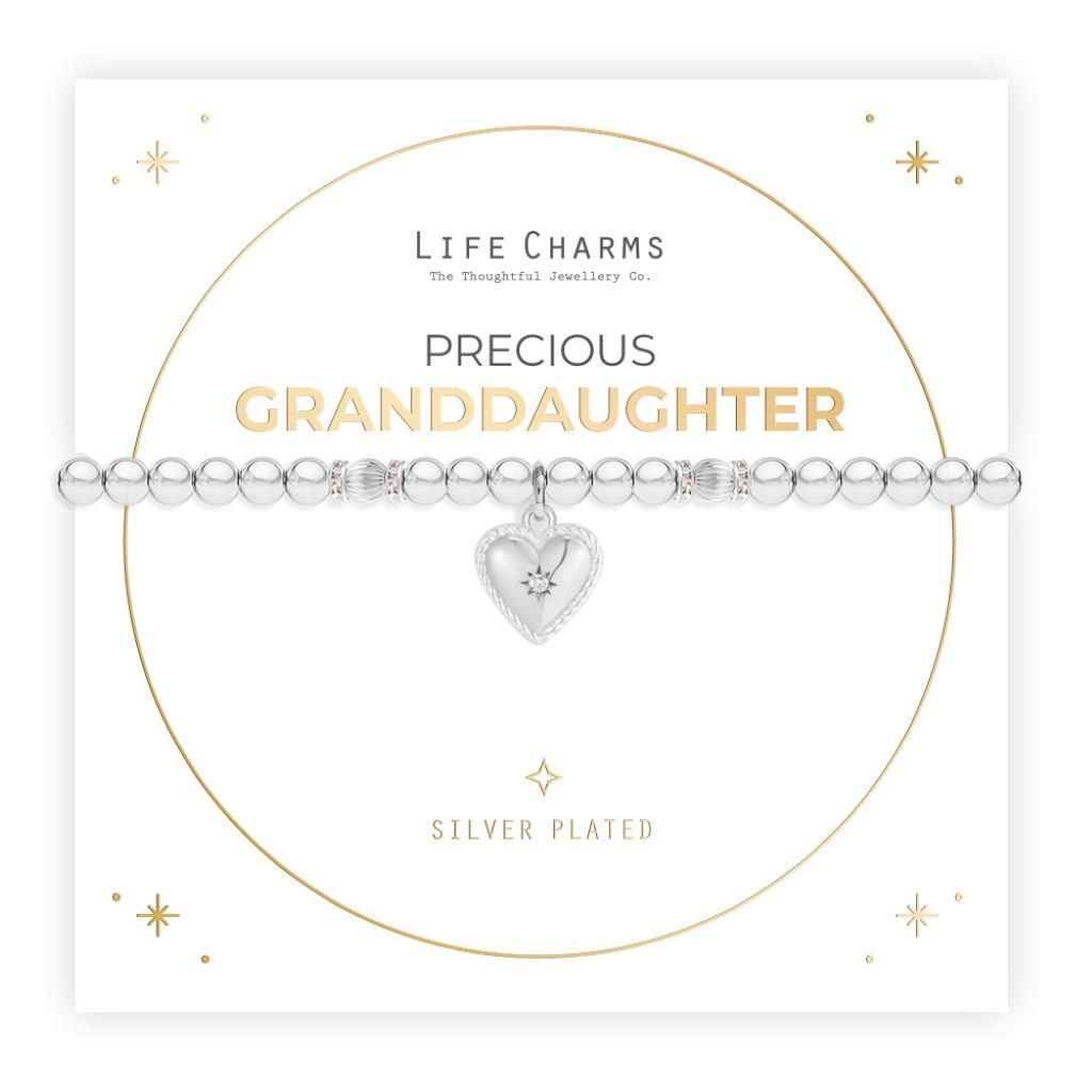 Christmas Granddaughter Charm Bracelet