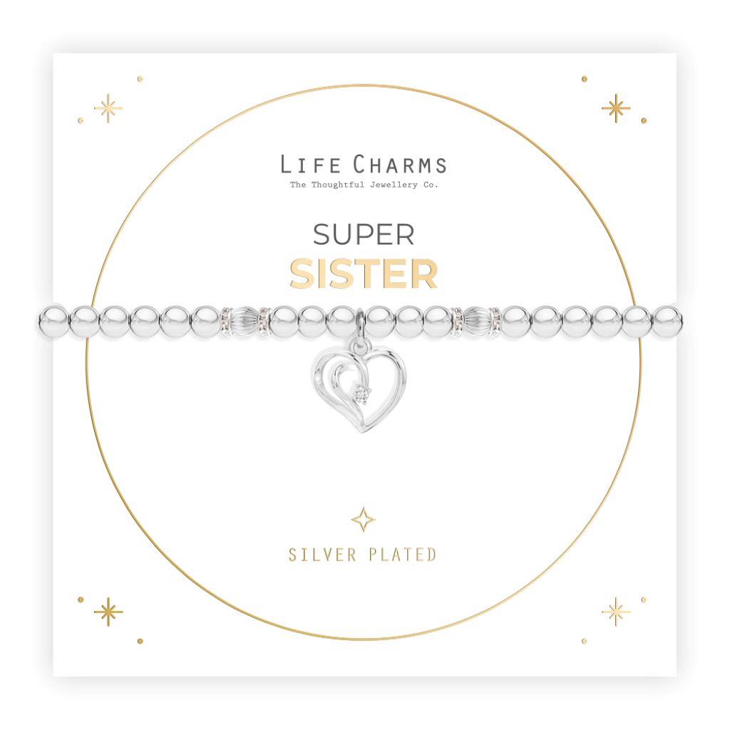 Christmas Sister Charm Bracelet
