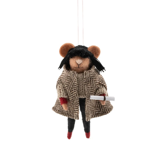 Claudia Traitors Mouse Felt Decoration