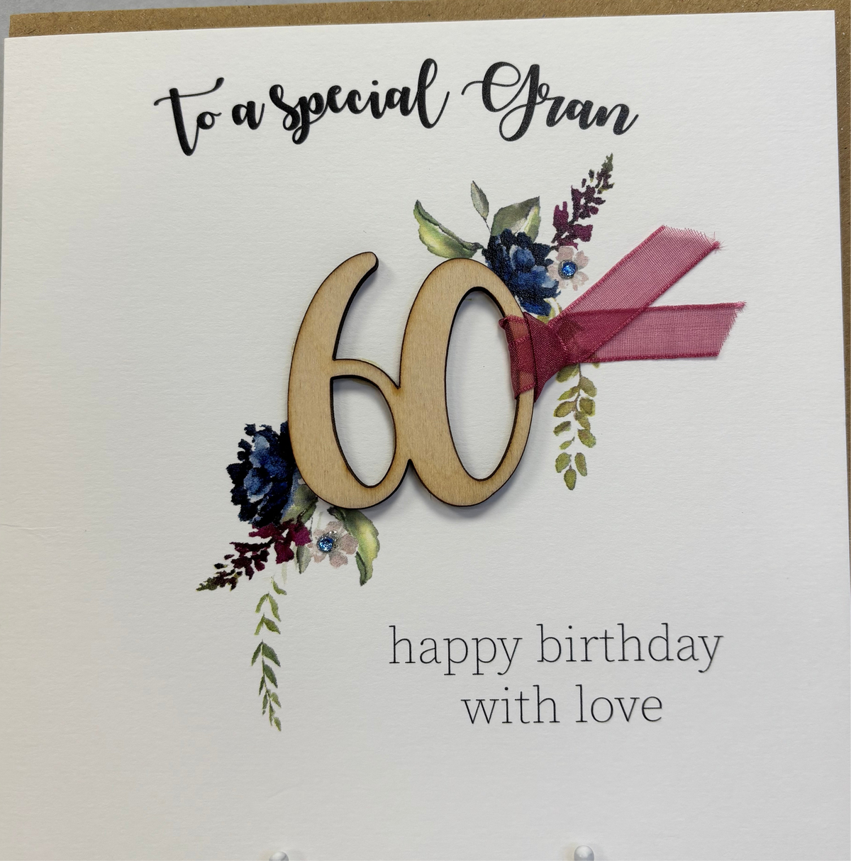 Gran 60 Birthday Card - Tracey Russell