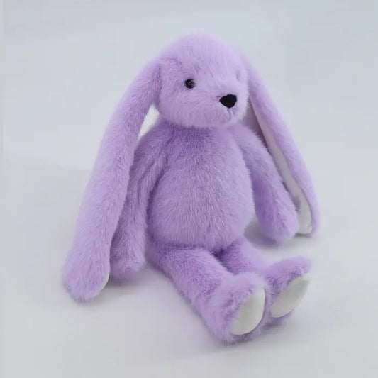 Purple Dingle Dangle Bunny Plush Soft Toy 20cm - Jomanda