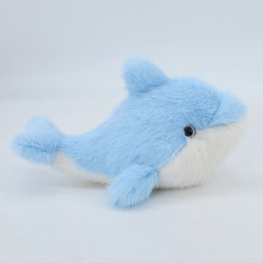Blue Dolphin Plush Soft Toy 25cm - Jomanda