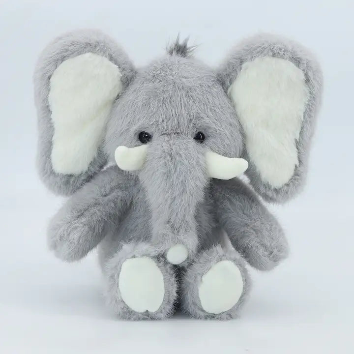 Grey Elephant Plush Soft Toy 22cm - Jomanda